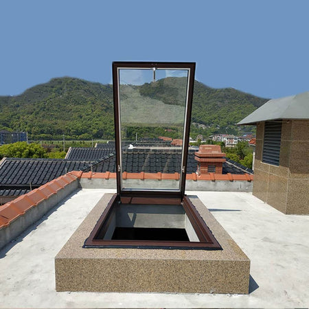roof with skylight