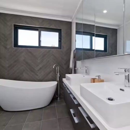 Australia Customized Bulk Waterproof Three Track Sliding Windows
