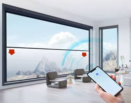 Custom Automatic Vertical Slide Windows