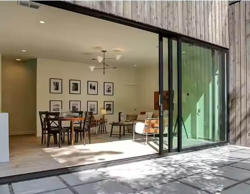 SA CA Factory Wholesale Aluminum Sliding Door
