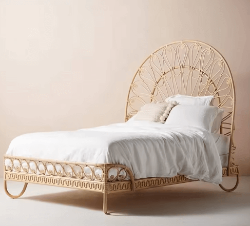 Natural Rattan Bedroom Furniture