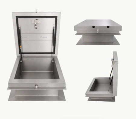 24x24 inch Aluminum Roof Access Hatch