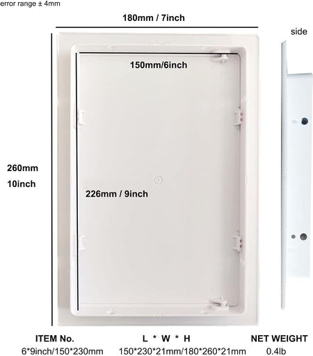 Plastic Access Panel For Drywall Ceiling Multi-size