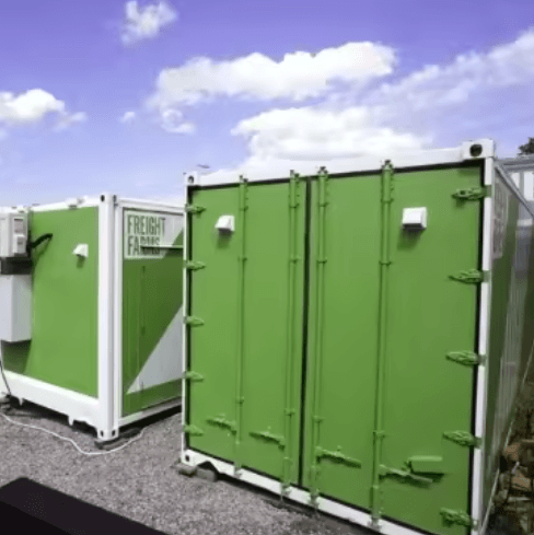 Automated 40ft Vertical Hydroponic Container Farm Plant Factory
