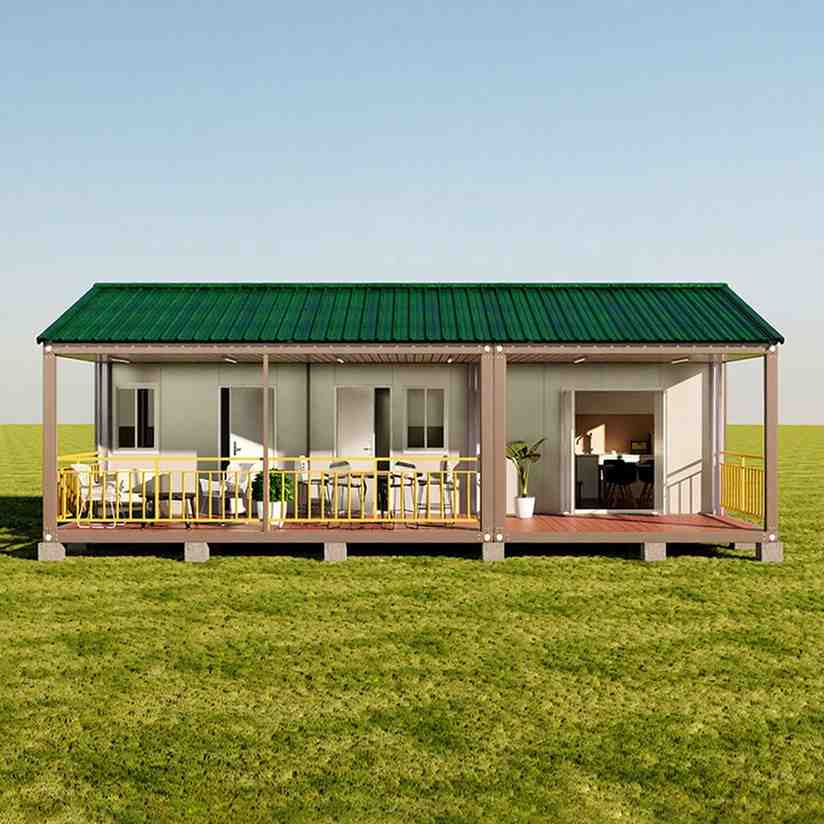All-Weather Modular Prefab Container Home with Thermal Insulation