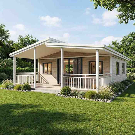  Expandable Modular Tiny Home with Kitchen & Bath