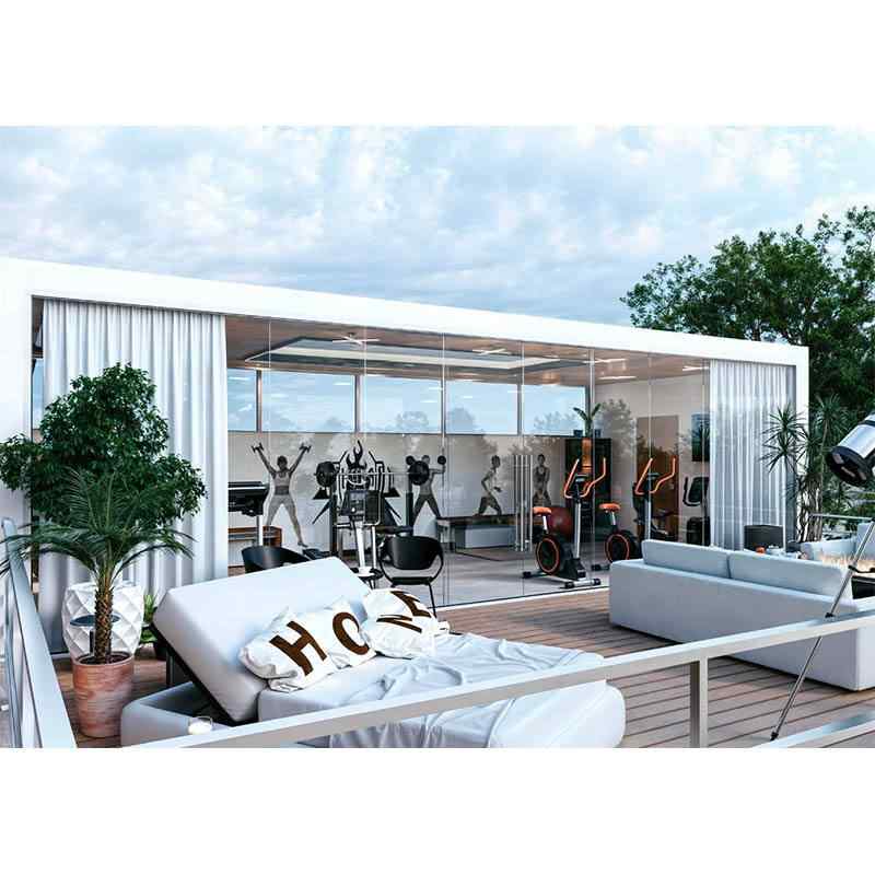Expandable Steel Container Mobile Gym & Outdoor Fitness Pod