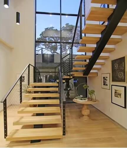 Floating Stairs for Modern Homes