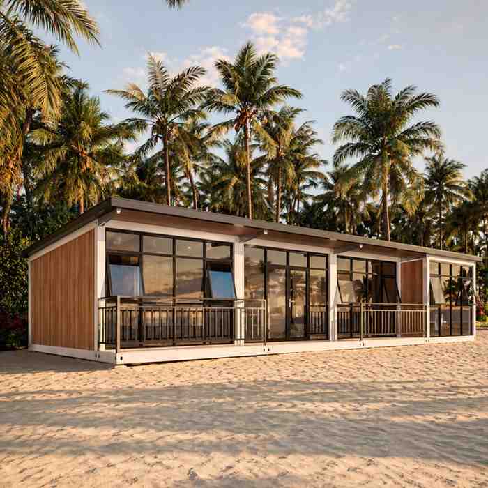 Luxury Detachable Modular Resort Cabin with Bathroom