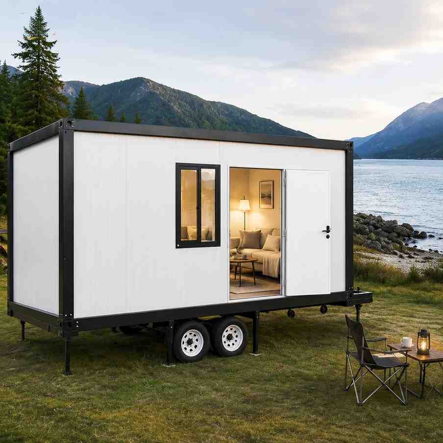 Luxury Mobile Tiny House on Wheels & Turnkey Vacation Cottage Trailer