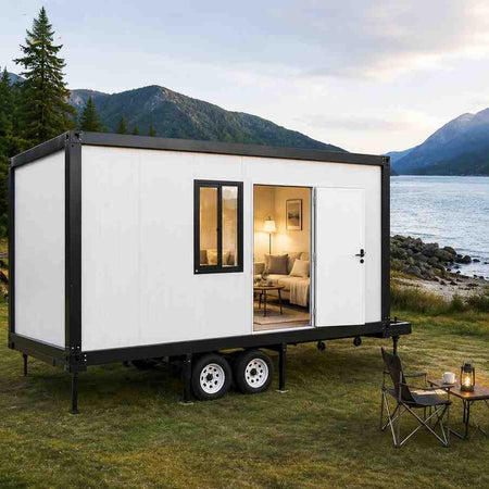 Luxury Mobile Tiny House on Wheels & Turnkey Vacation Cottage Trailer