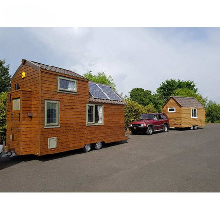 Mobile Tiny House on Wheels & Prefabricated Tourist Travel Caravan