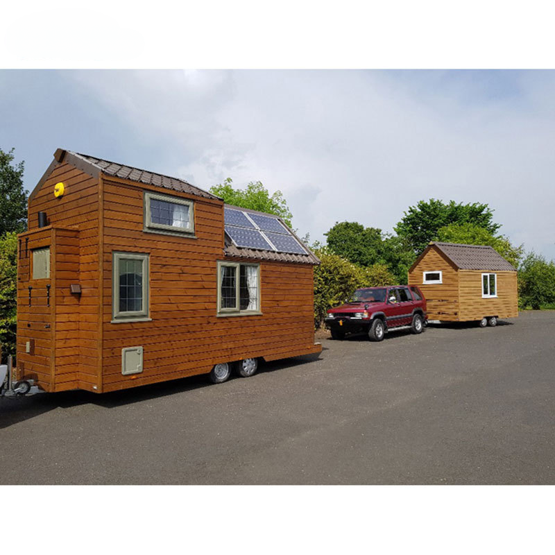 Mobile Tiny House on Wheels & Prefabricated Tourist Travel Caravan