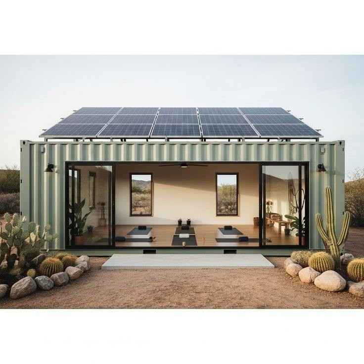 20ft 40ft Modular Container Gym Pod & Outdoor Fitness Studio