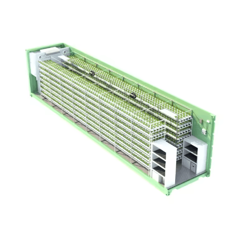 40ft Smart Hydroponic Vertical Shipping Container Farm