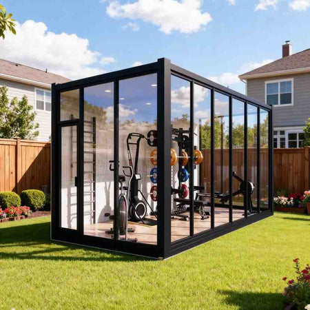 Smart Portable Outdoor Gym Pod & Prefab Fitness Studio