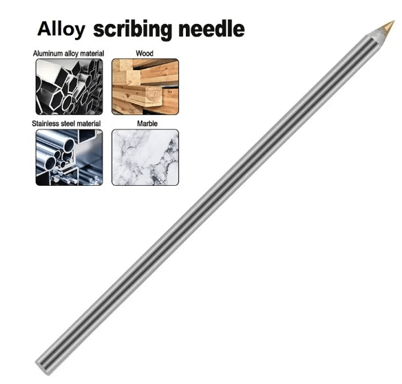 Pocket Alloy Scriber Scribe Pen with Carbide Tip for Ceramic/Metal