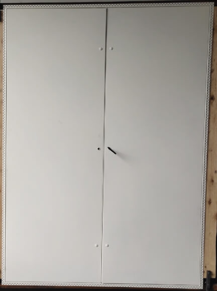 82inch wide x 60inch high Rated Insulated Double Door Access Panels for Walls and Ceilings