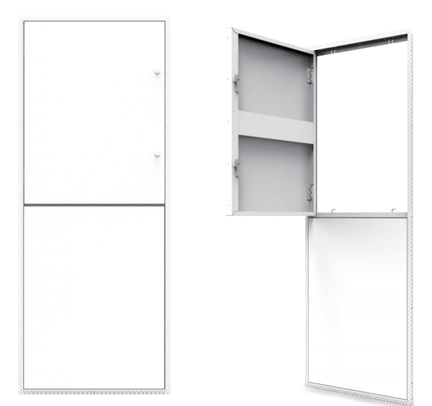 Top /Bottom Double Door 