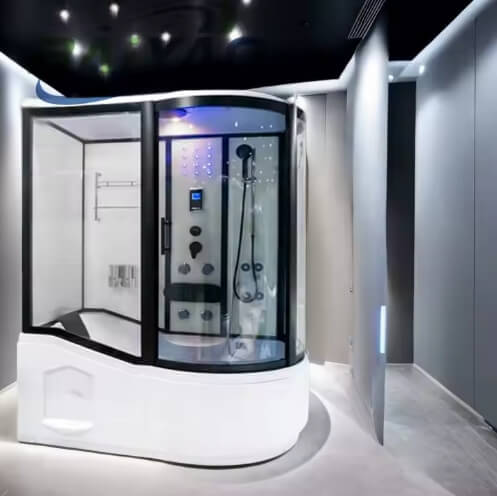 Portable Steam Room Shower Bathroom With Tempered Glass