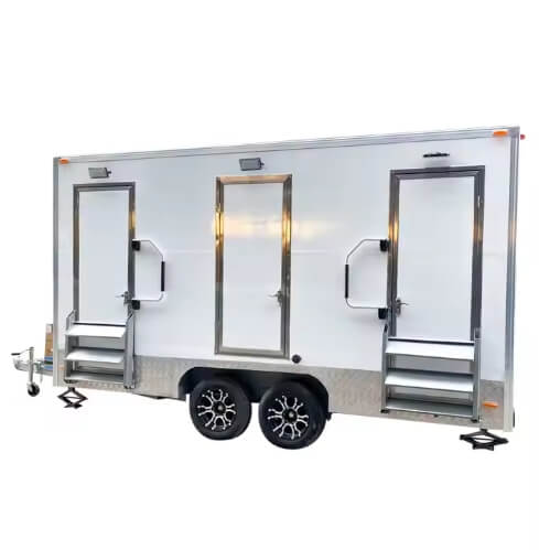 Outdoor Bathroom Trailer Toilet