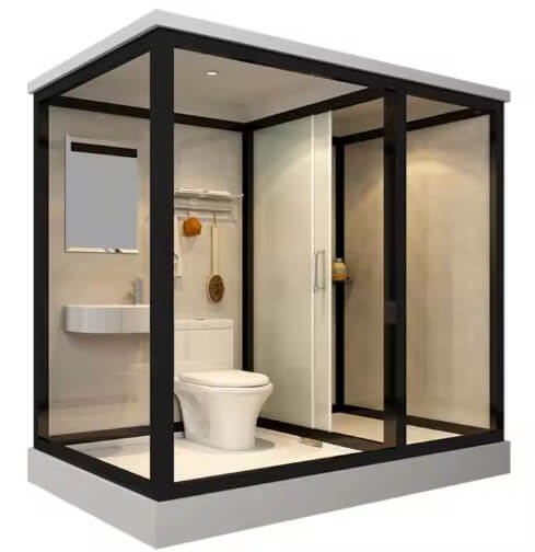 Prefabricated Bathroom Pod Integrated Shower Room