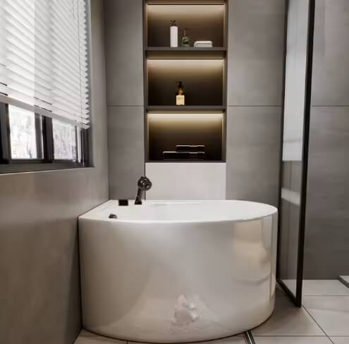 Smart Bathtubs with Seat