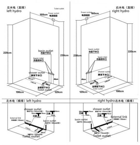 prefab bathroom pods usa