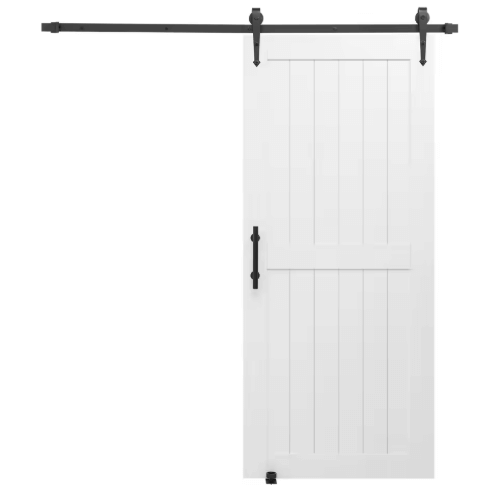42 X 84 Inch MDF Panel PVC Surface Barn Door
