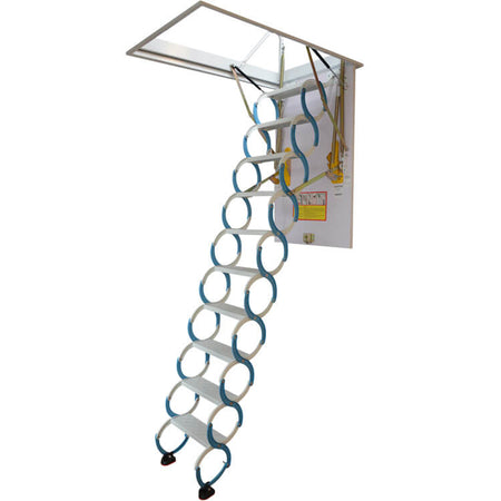 foldable attic ladder