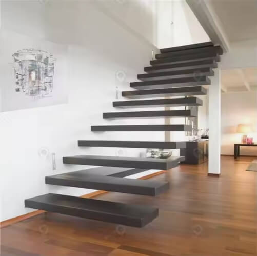 Modern Floating Staircase