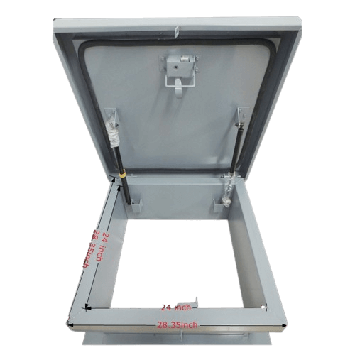 roof access hatch sizes