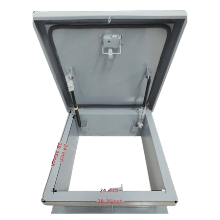 roof access hatch sizes